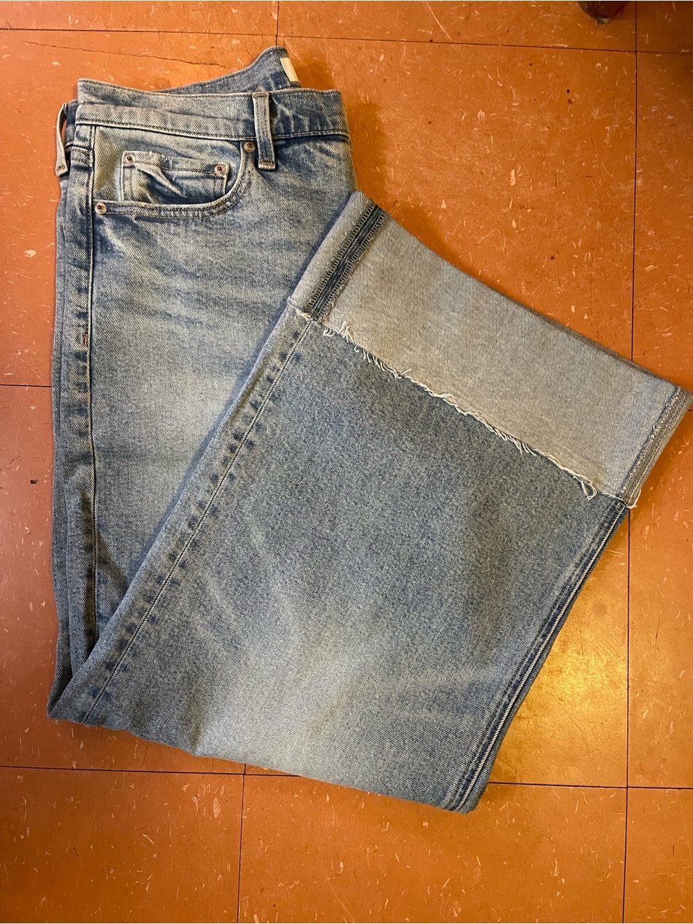 pistola Light Blue High-Rise Wide Leg Jeans - Picture 2 of 9